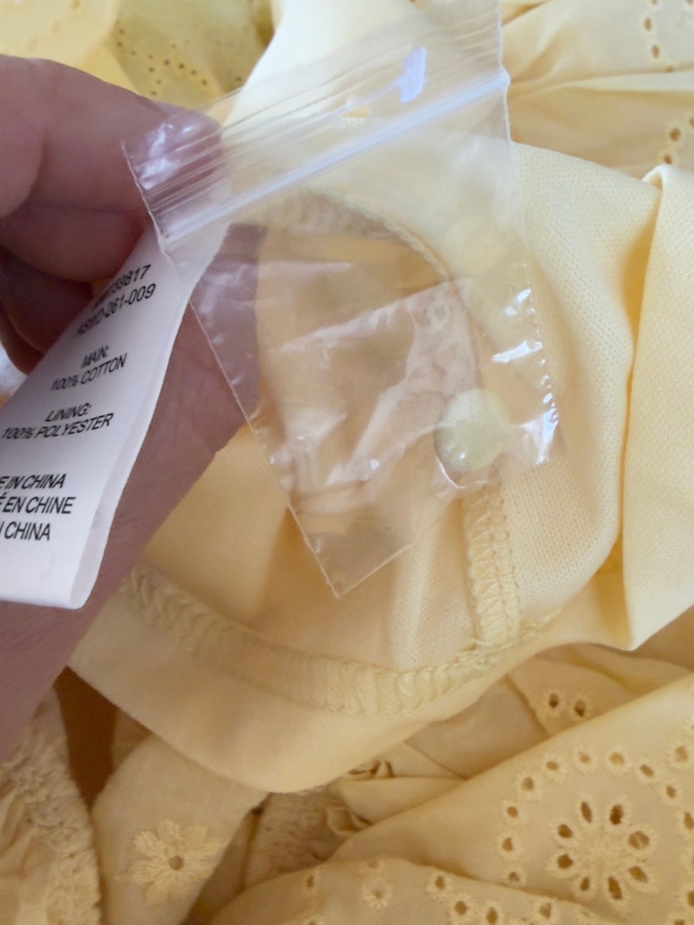 Altar'd State Lindsey Yellow Eyelet Ruffle Dress - Picture 8 of 9